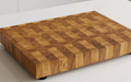 Tagliere Professionale in Legno di Testa di Rovere Massiccio