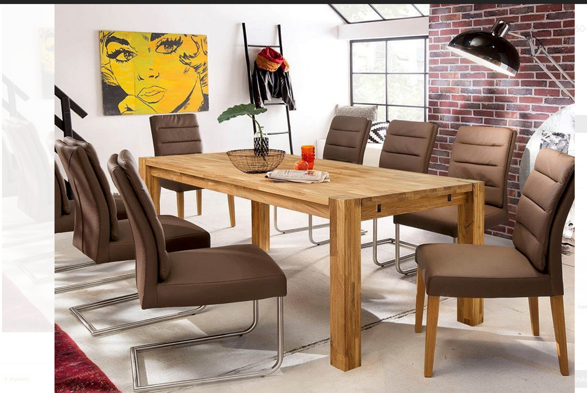Esstisch FALUN 160x90 cm – 100% massive Eiche