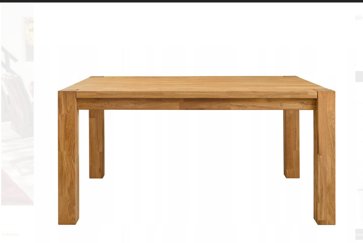 Esstisch FALUN 160x90 cm – 100% massive Eiche