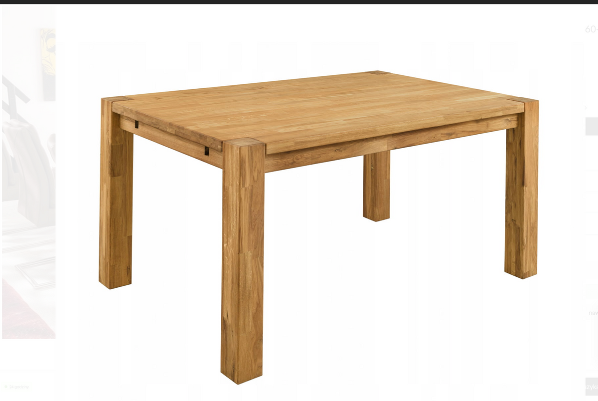 Esstisch FALUN 160x90 cm – 100% massive Eiche