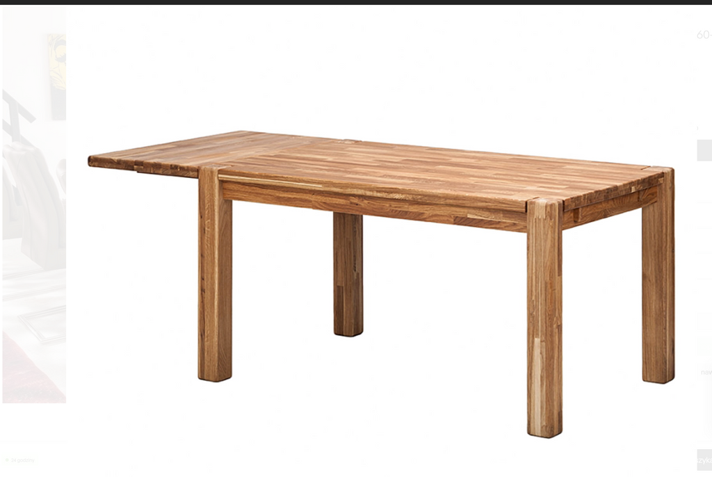 Esstisch FALUN 160x90 cm – 100% massive Eiche
