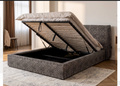 Letto Matrimoniale Contenitore PRO Line 19 – Tessuto Maculato "Wild" 160x200